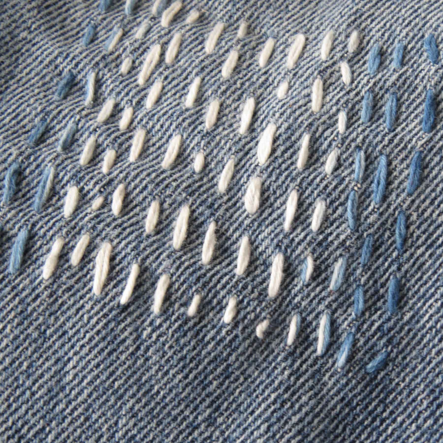 reparation af jeans. Theas.dk